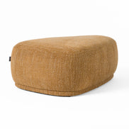 Kinsey - Modern Mustard Large River Rock Ottoman - image 4