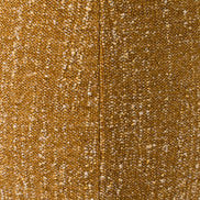 Kinsey - Modern Mustard Small River Rock Ottoman