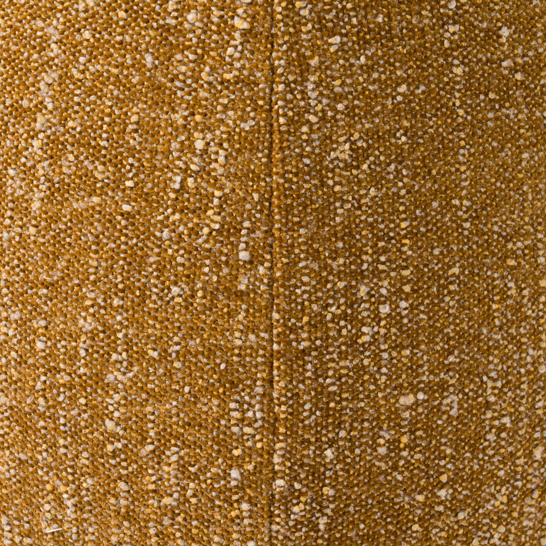 Kinsey - Modern Mustard Small River Rock Ottoman