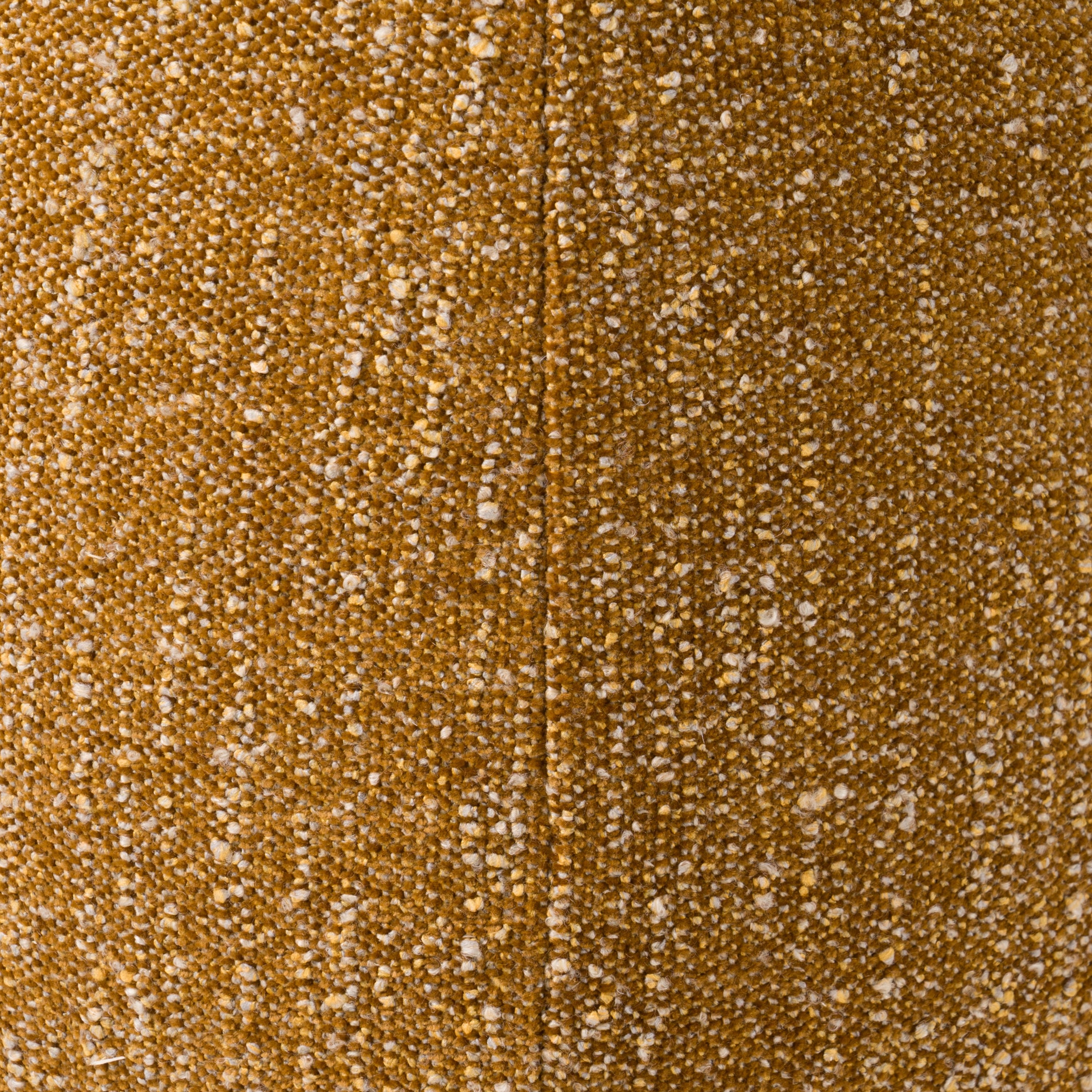 Kinsey - Modern Mustard Small River Rock Ottoman