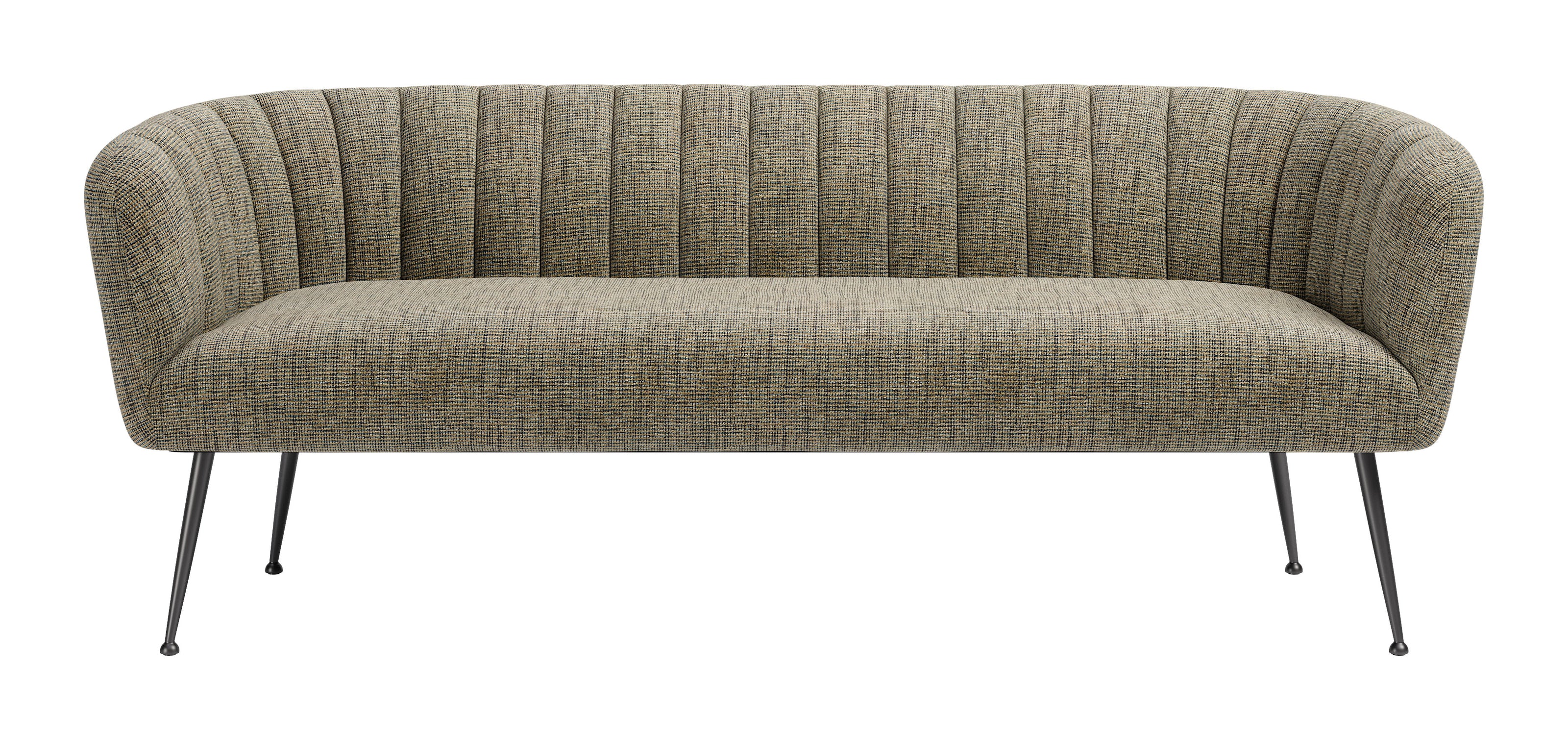 Deco Sofa Green Tweed