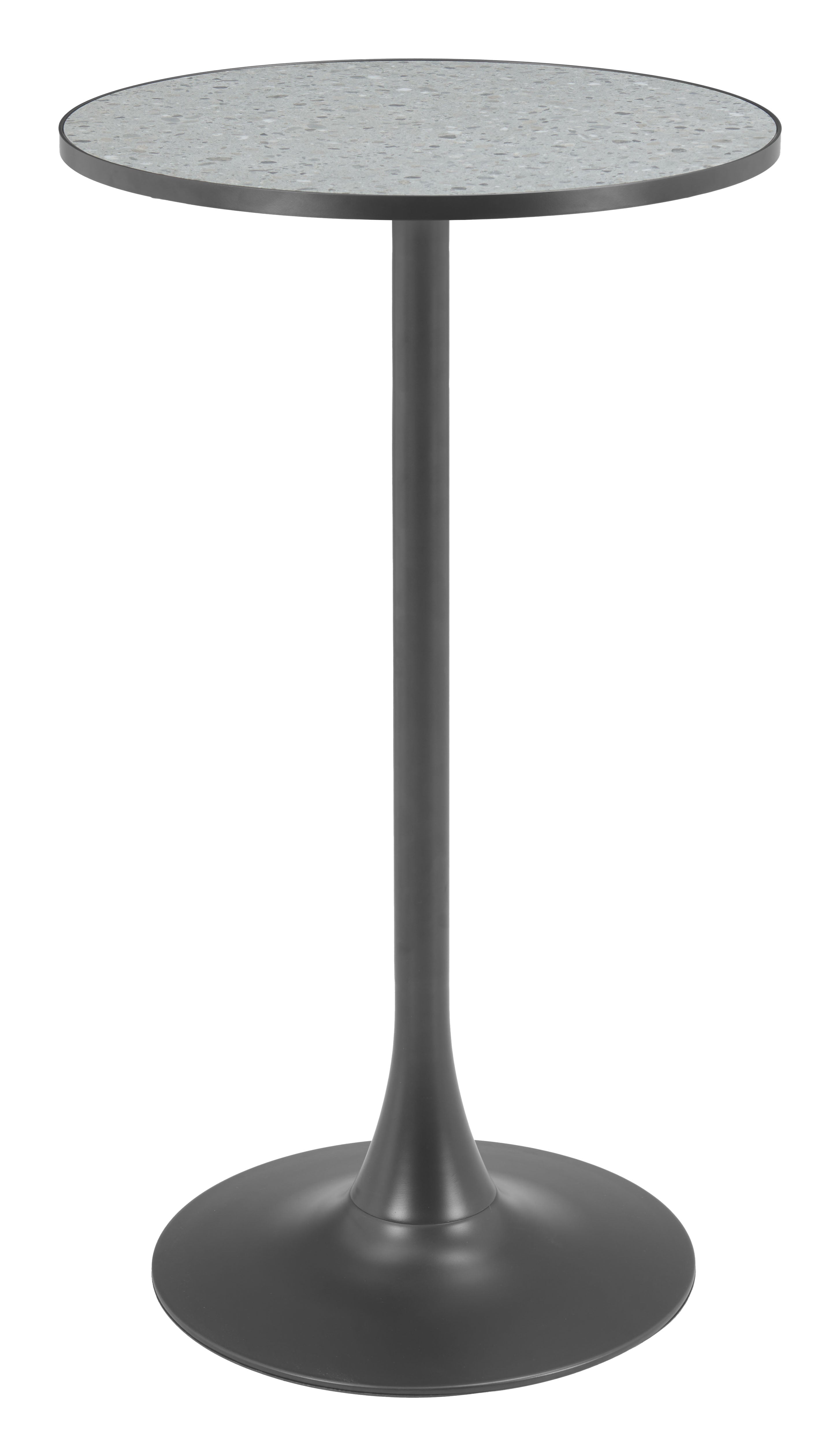 Bite Bar Table Gray & Black