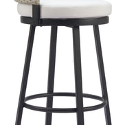 Midnight Wave Barstool White