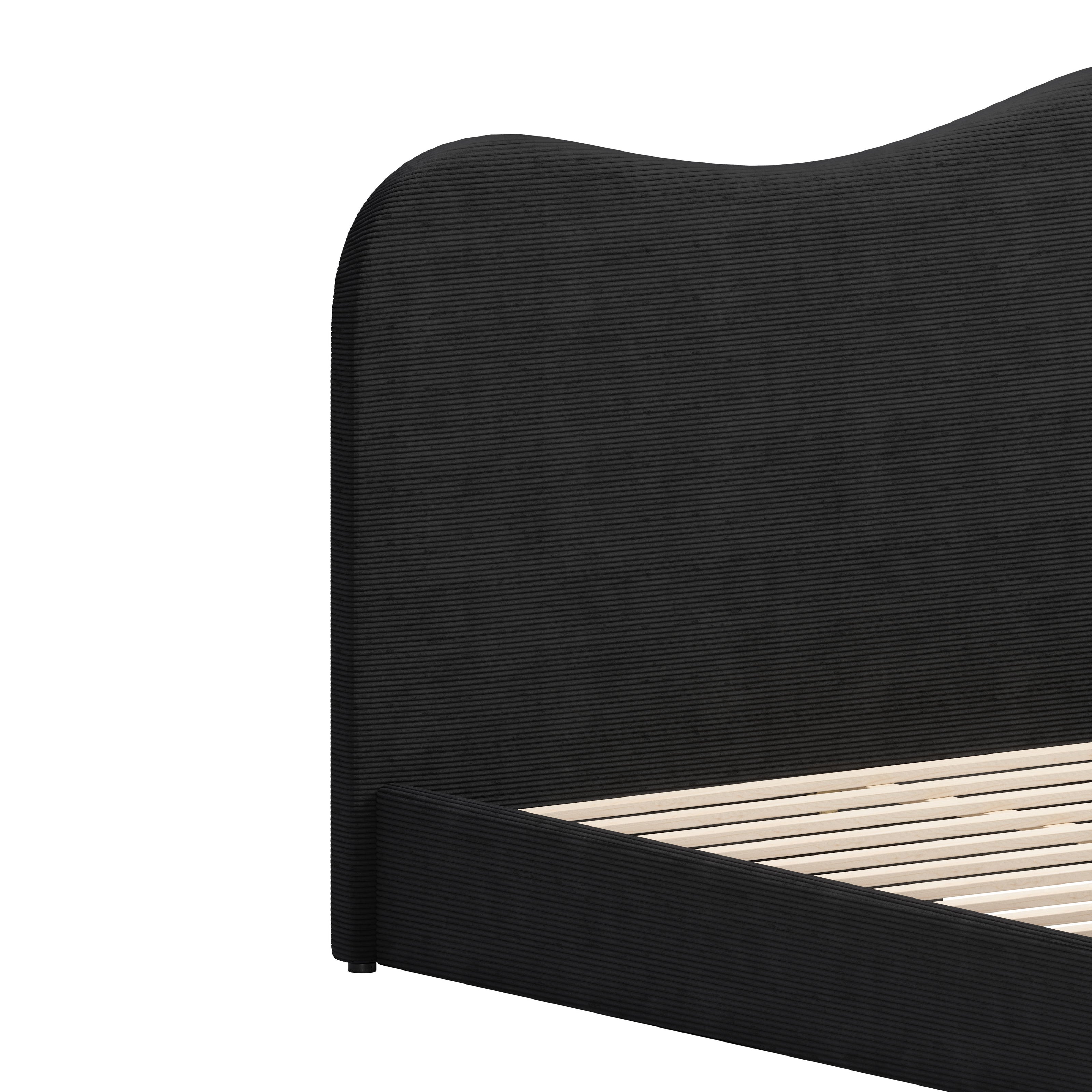Sele Queen Bed Black