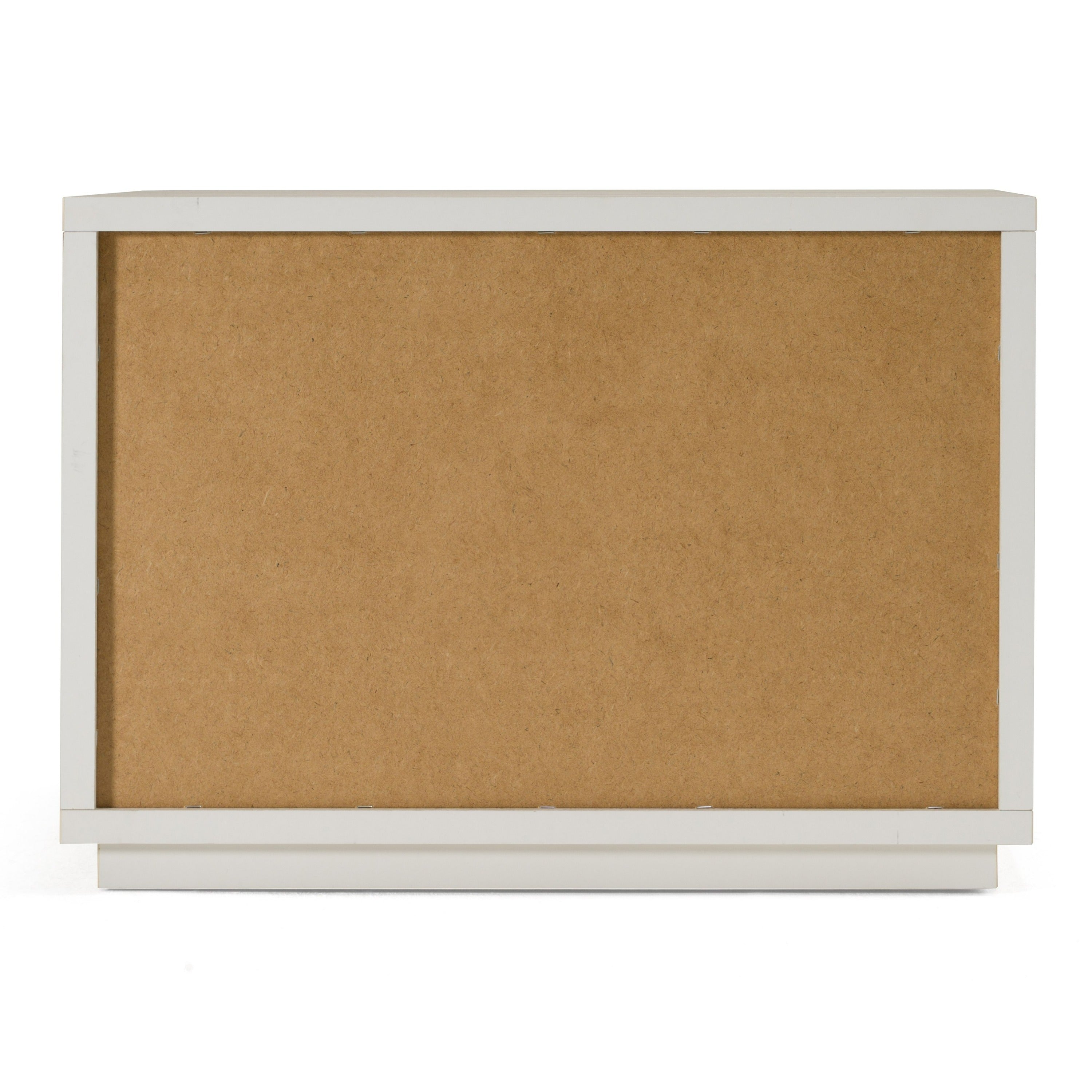Lago - Modern Faux Travertine Nightstand - image 4