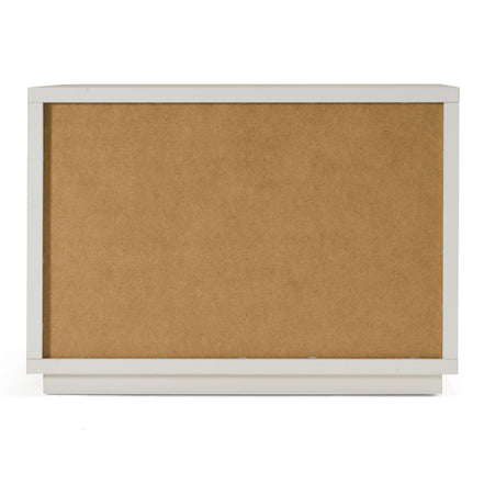 Lago - Modern Faux Travertine Nightstand - image 4