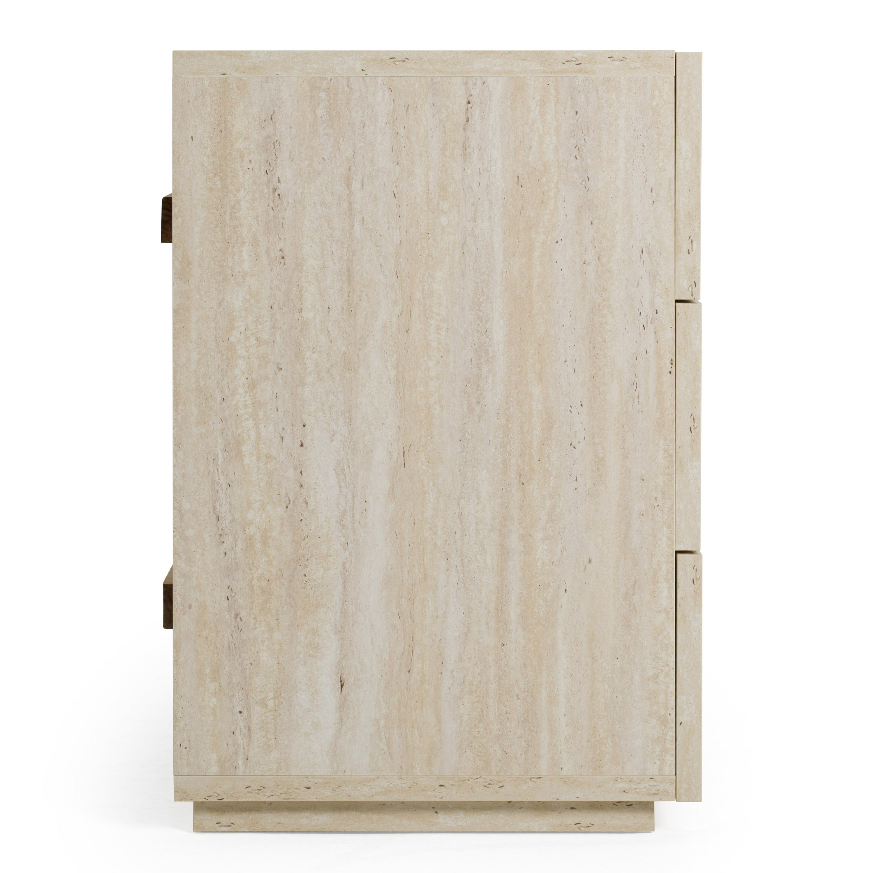 Lago - Modern Faux Travertine Dresser - image 3