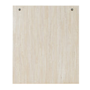 Lago - Modern Faux Travertine Mirror - image 3