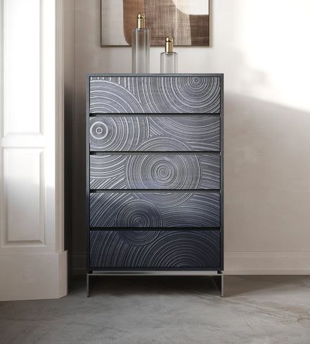 Cirque - Modern Black Ash Chest