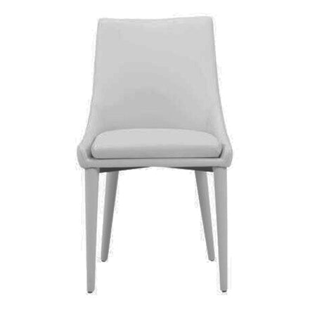 Lane Modern White Leatherette Dining Chair - image 5