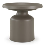 Lanuza - Outdoor Taupe End Table