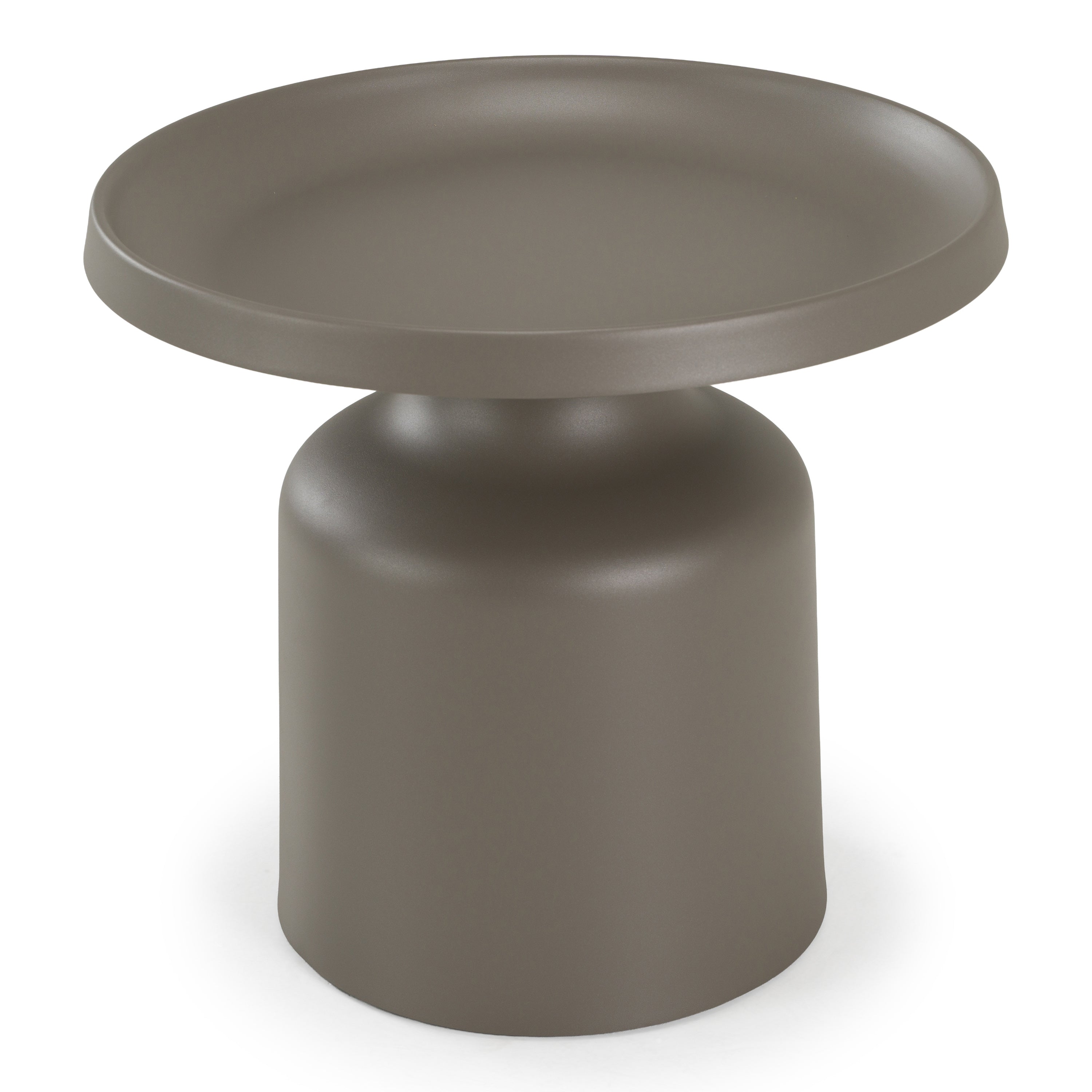 Lanuza - Outdoor Taupe End Table - image 2