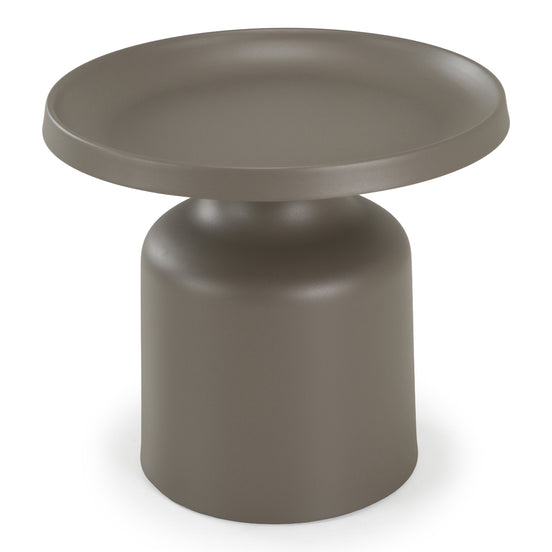 Lanuza - Outdoor Taupe End Table - image 2