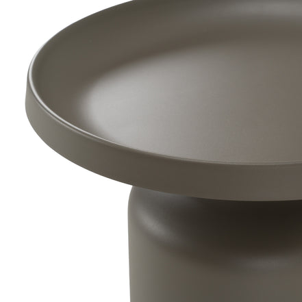 Lanuza - Outdoor Taupe End Table - image 3