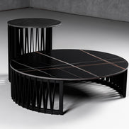 Larimer - Modern Round Coffee Table Set