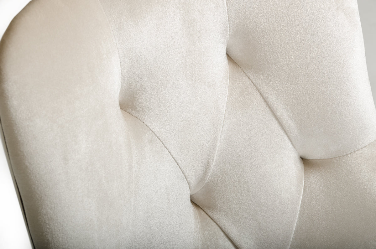Larissa Modern Cream Dining Chair - image 4