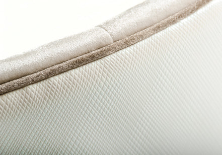 Larissa Modern Cream Dining Chair - image 3