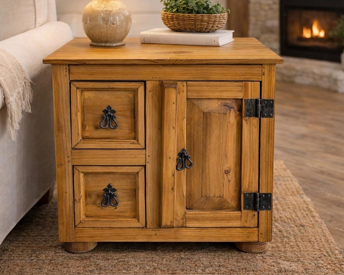 End Table Honey Stain