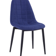 Zella - Modern Blue Dining Chair (Set of 2) - image 2