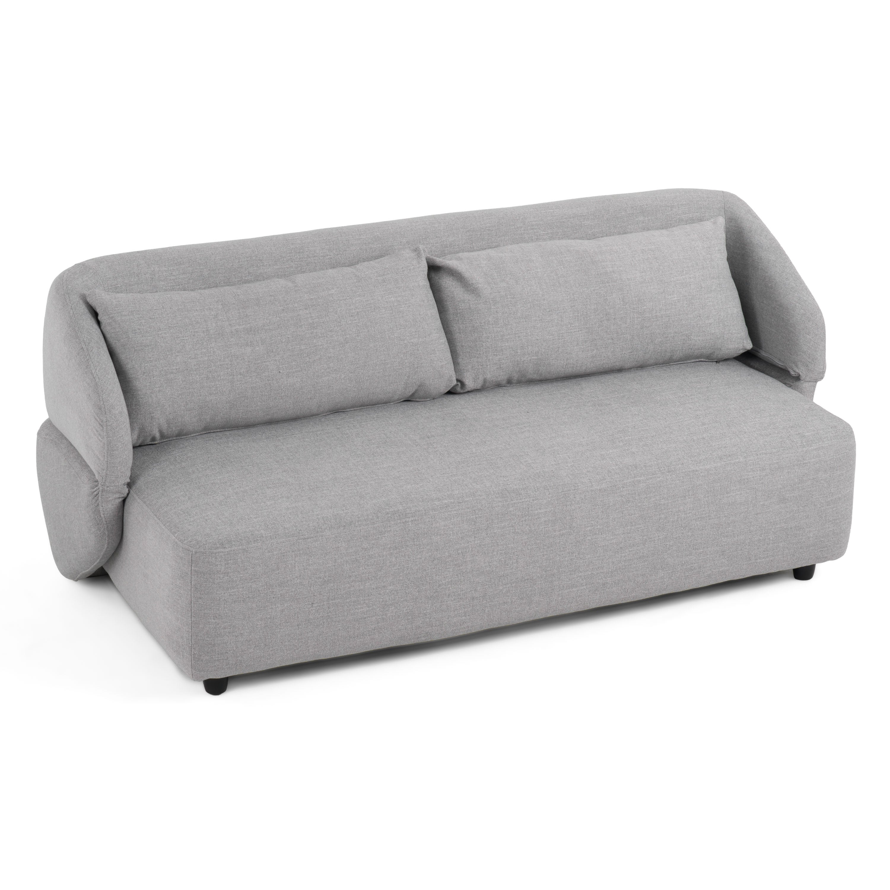 Lerner - Modern Light Grey Fabric Sofa Bed - image 3