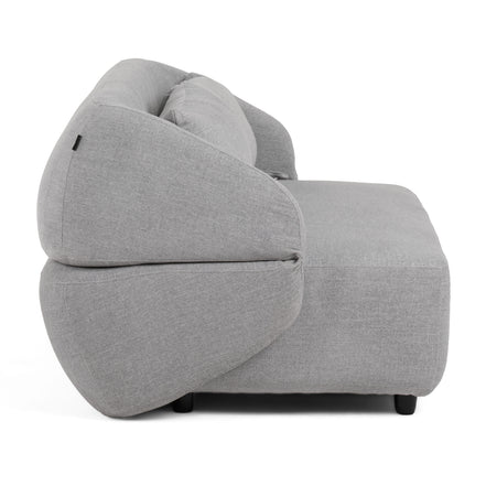 Lerner - Modern Light Grey Fabric Sofa Bed - image 4