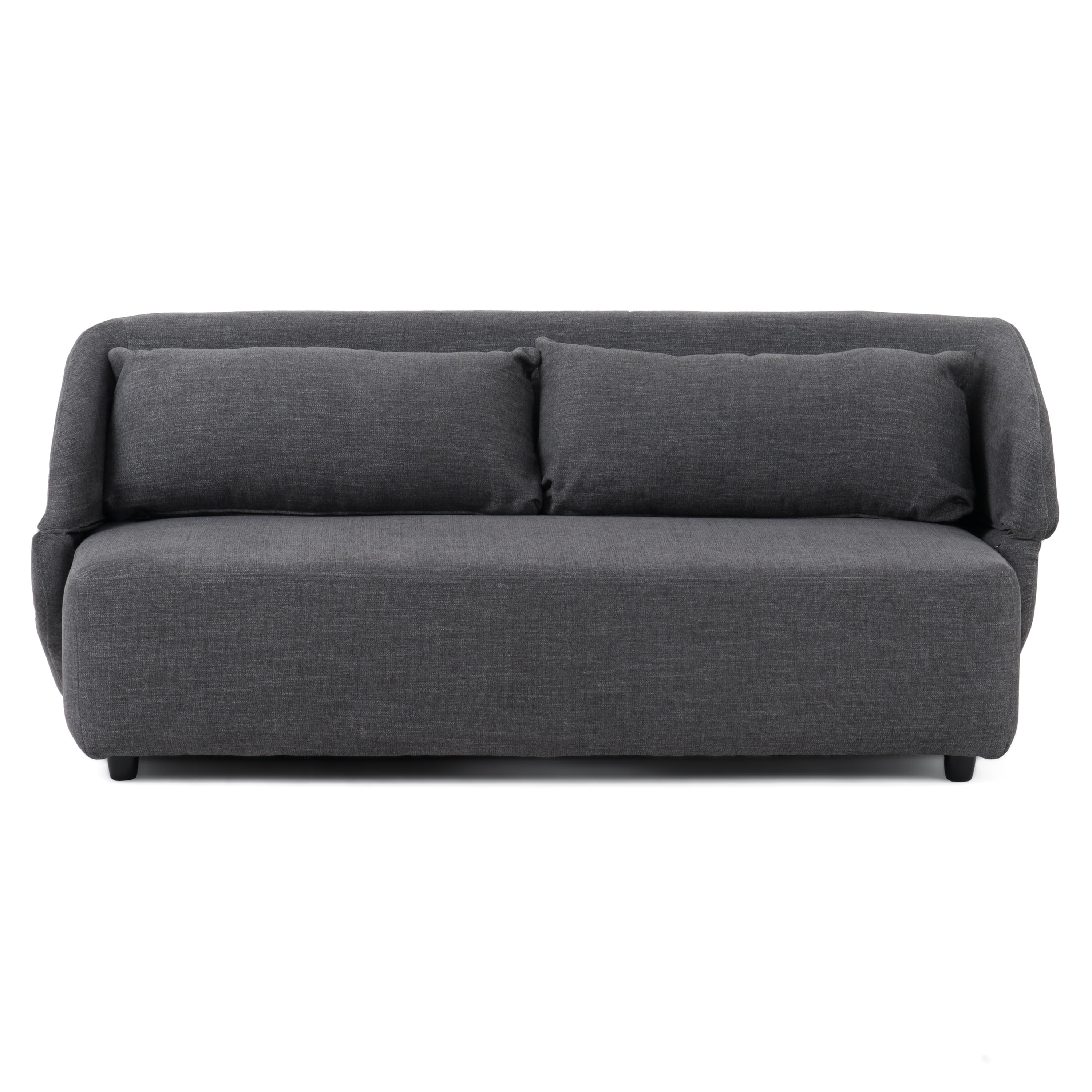 Lerner - Modern Dark Grey Fabric Sofa Bed - image 2