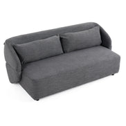 Lerner - Modern Dark Grey Fabric Sofa Bed - image 4