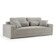 Loki - Modern Grey Fabric 3-Seat Sofa - image 2