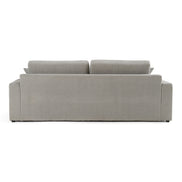 Loki - Modern Grey Fabric 3-Seat Sofa - image 4