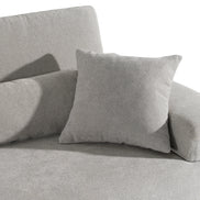 Loki - Modern Grey Fabric 3-Seat Sofa - image 5