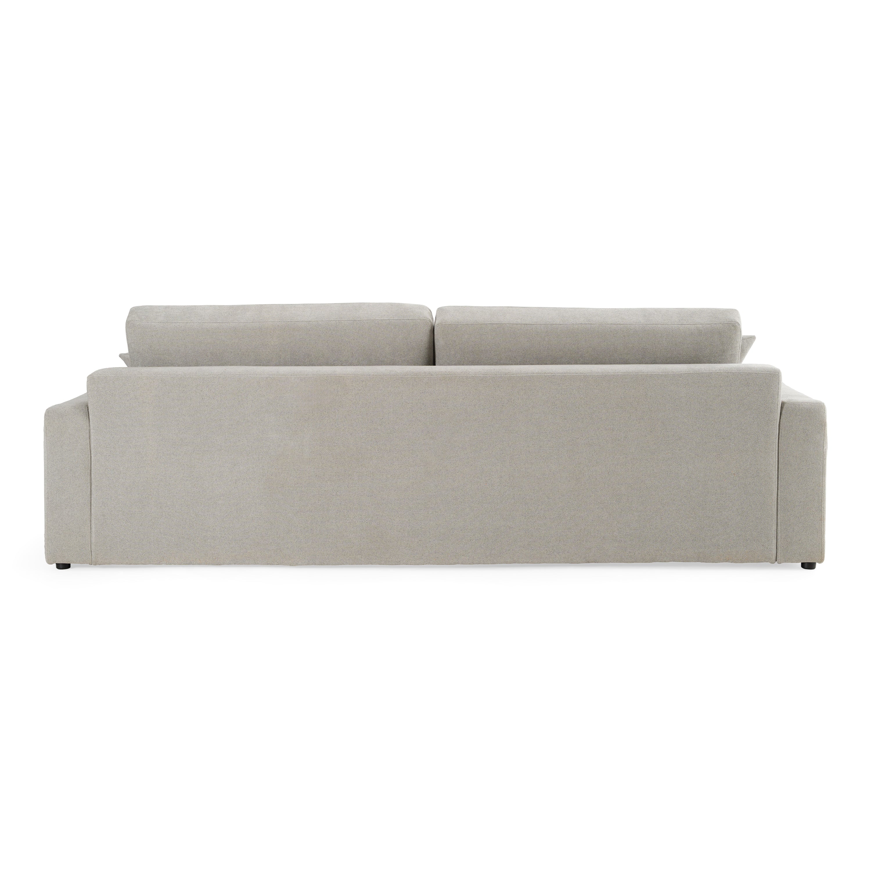 Loki - Modern Grey Fabric 4-Seat Sofa - image 3