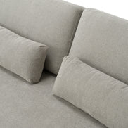 Loki - Modern Grey Fabric 4-Seat Sofa - image 4
