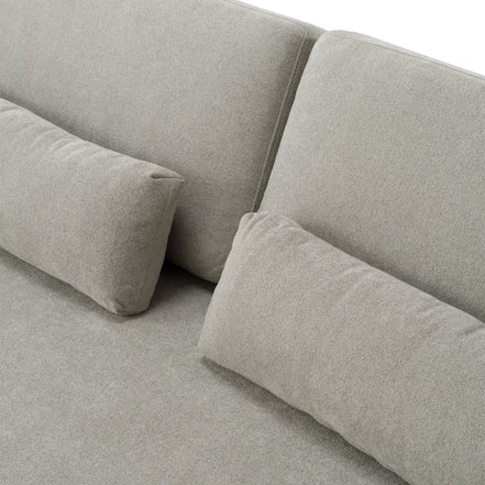 Loki - Modern Grey Fabric 4-Seat Sofa - image 4