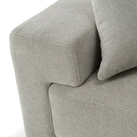 Loki - Modern Grey Fabric 4-Seat Sofa - image 5
