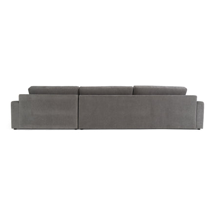Loki - Modern Grey Fabric Right Facing Sectional Sofa - image 4