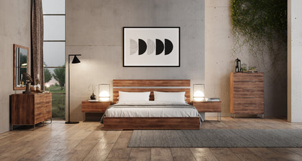 Lorenzo Italian Modern Light Oak Chest - image 2