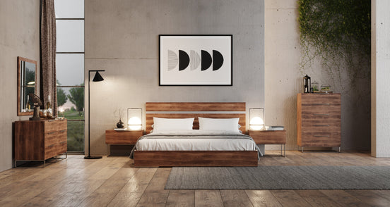 Lorenzo Italian Modern Light Oak Chest - image 2