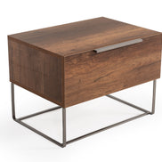 Lorenzo Italian Modern Light Oak Nightstand - image 3