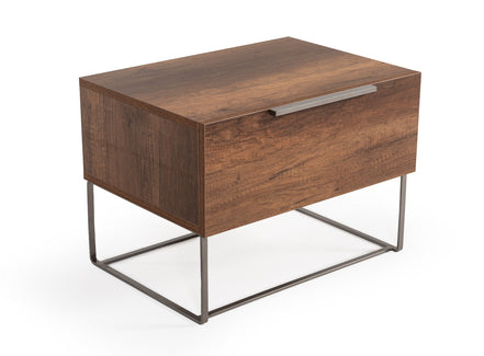 Lorenzo Italian Modern Light Oak Nightstand - image 3
