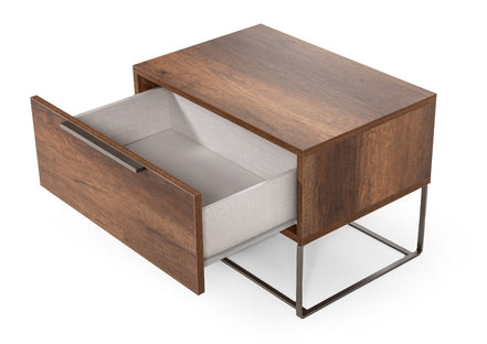 Lorenzo Italian Modern Light Oak Nightstand - image 5
