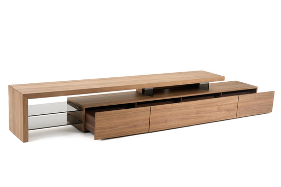 Loreta - Modern Walnut TV Stand - image 2