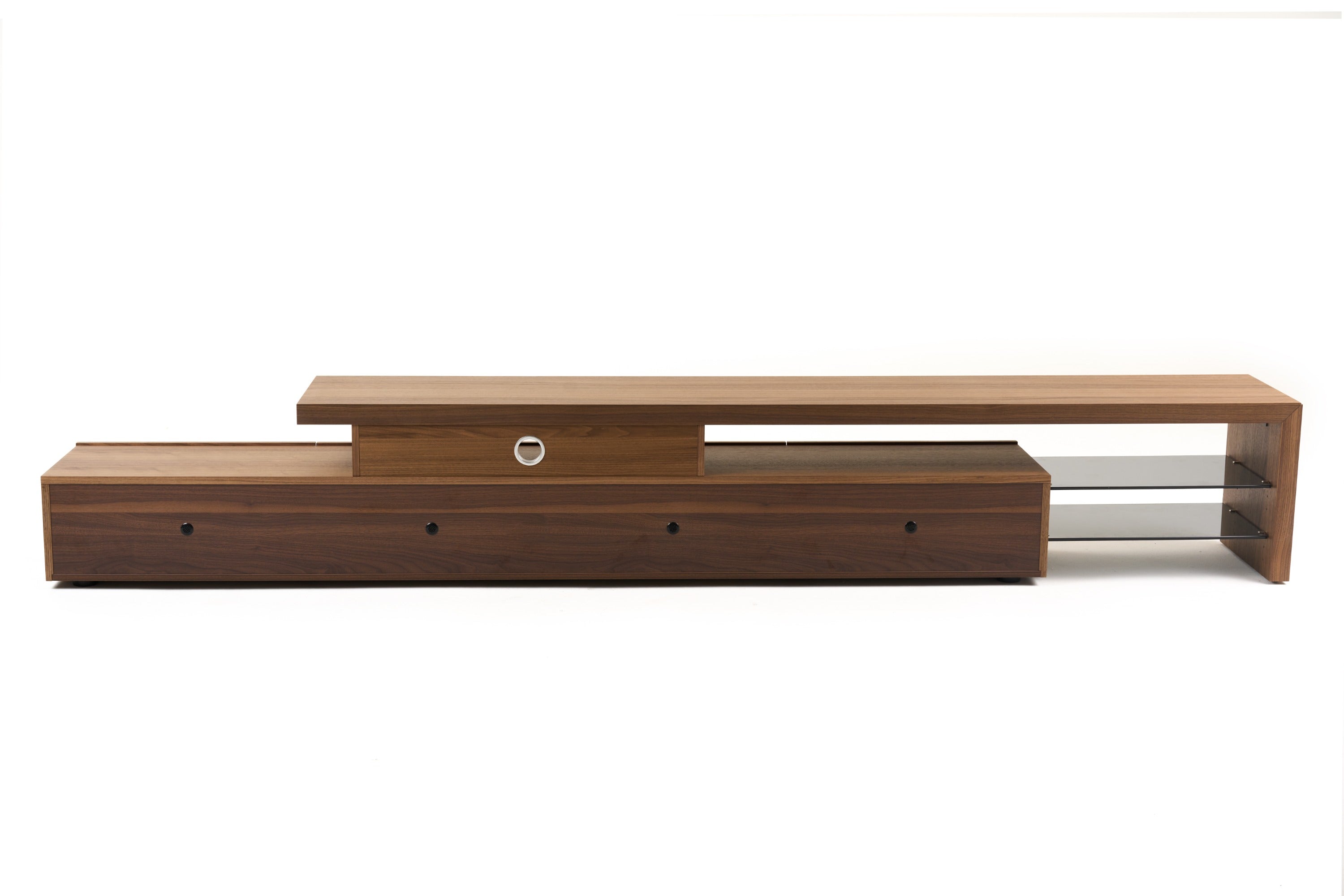 Loreta - Modern Walnut TV Stand - image 3