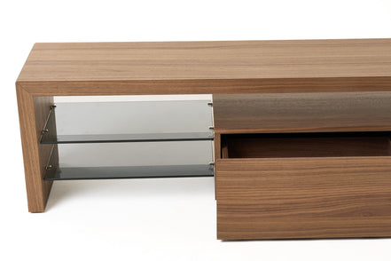 Loreta - Modern Walnut TV Stand - image 4