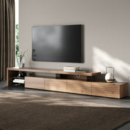 Loreta - Modern Walnut TV Stand - image 5