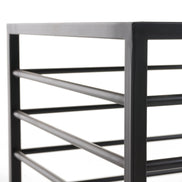 Malvo - Modern Black + Glass End Table - image 2