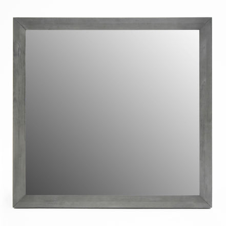 Manhattan- Contemporary Grey Mirror