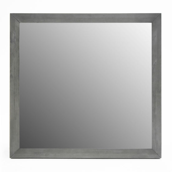 Manhattan- Contemporary Grey Mirror