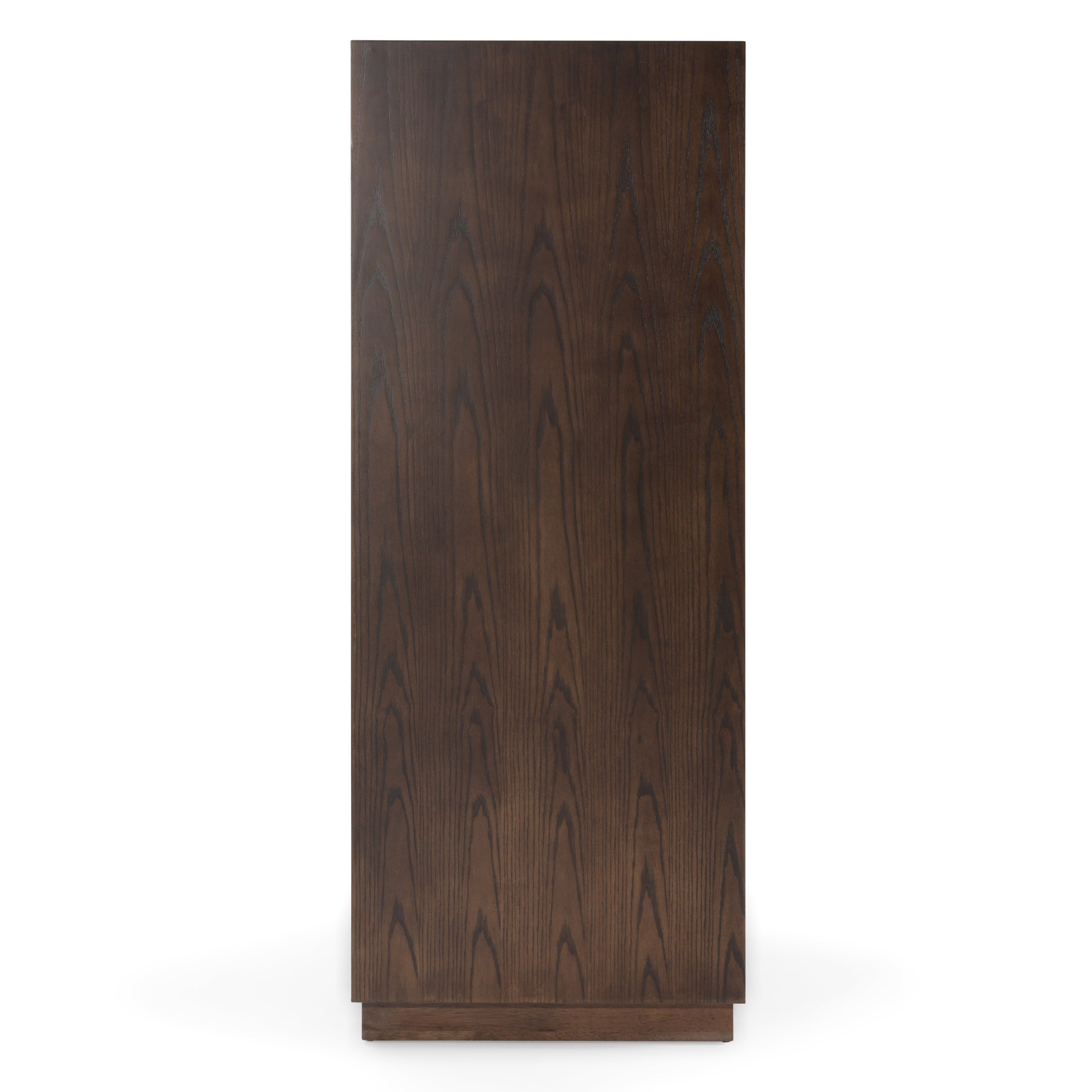 Manhattan - Contemporary Brown Oak and Gold Chest - image 4