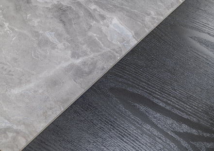 Maranello - Modern Grey Wash & Faux Marble Dresser - image 2