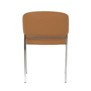 Marcus - Modern Camel Vegan Leather Dining Chair (Set of 2) - image 5